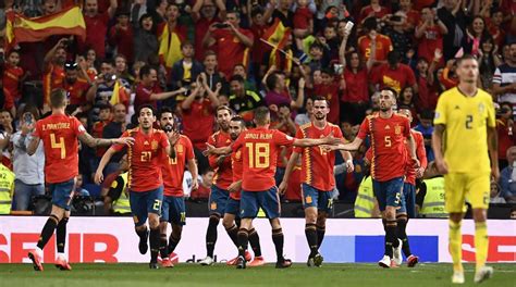 Eslovaquia (9) eslovenia (9) españa (19) estados unidos (39) estonia (18) etiopía (1) filipinas (4) finlandia (15) fiyi (5) francia (17) gabón (1) gales (5) partidos de suecia. España ganó 3-0 a Suecia en el Santiago Bernabéu por las ...