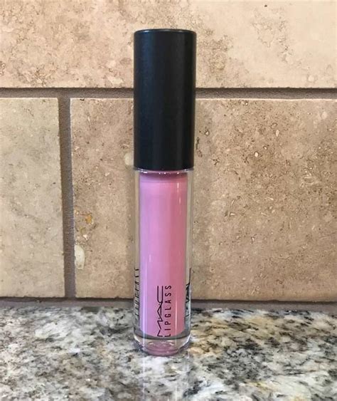 MAC Lipglass Lip Gloss FULL SIZE SWEET AS PIE Pretty Pink Shade NEW