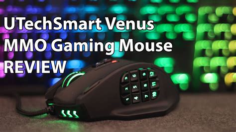 Utechsmart Venus Review Mmo Mouse Review Youtube
