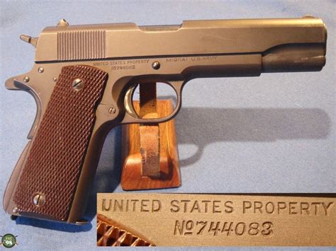 Sold Colt 1911 A1 1941 Production Rs Proofed Pre98 Antiques