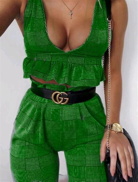 Gucci Belt With Green Pants Outfit Green Pants Outfit