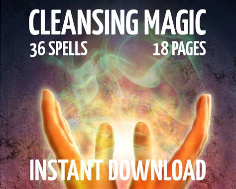 Cleansing Spells Book Of Shadows Pages
