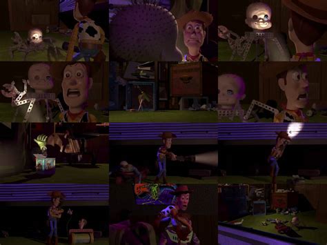 Toy Story Woody Sees The Mutant Toys By Dlee1293847 On Deviantart