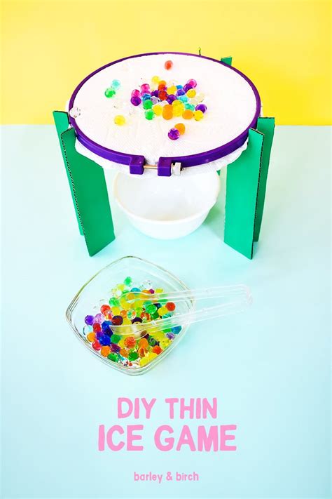 Make A Diy Thin Ice Game Ice Games Fun Activities For Preschoolers