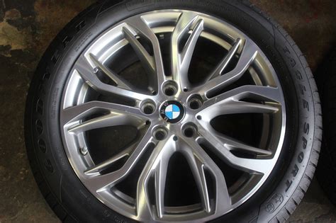 Set of four bmw x1 2016 2017 18" oem rims tires 225/50r18