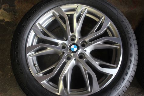 Set Of Four Bmw X1 2016 2017 18 Oem Rims Tires 22550r18