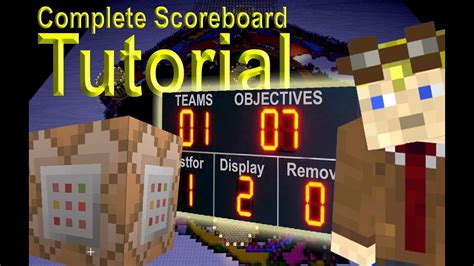Minecraft Scoreboard Tutorial Including Testfor And Teams Youtube