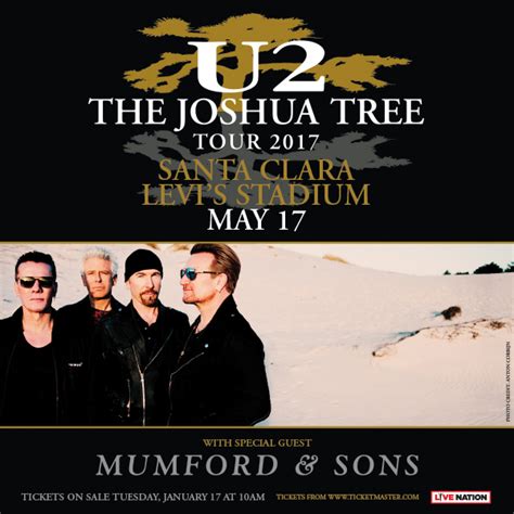 U2 The Joshua Tree Tour 2017 Limfaet