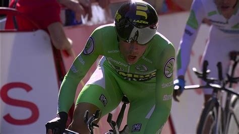 Roglič did not manage to transfer his cycle computer onto his spare bike in time for the start just two weeks after finishing the giro d'italia, roglič won the slovenian national time trial championships. La Vuelta 2019 - Primoz Roglic takes time trial victory ...