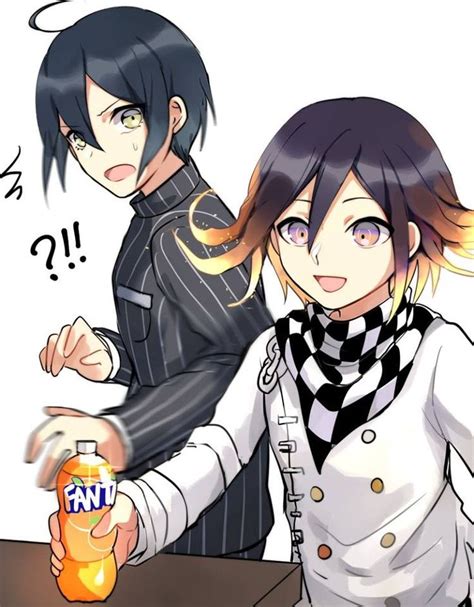 So i had like 1000 saiou images and. Shuichi Saihara and Kokichi Ouma | Danganronpa memes, Ouma ...