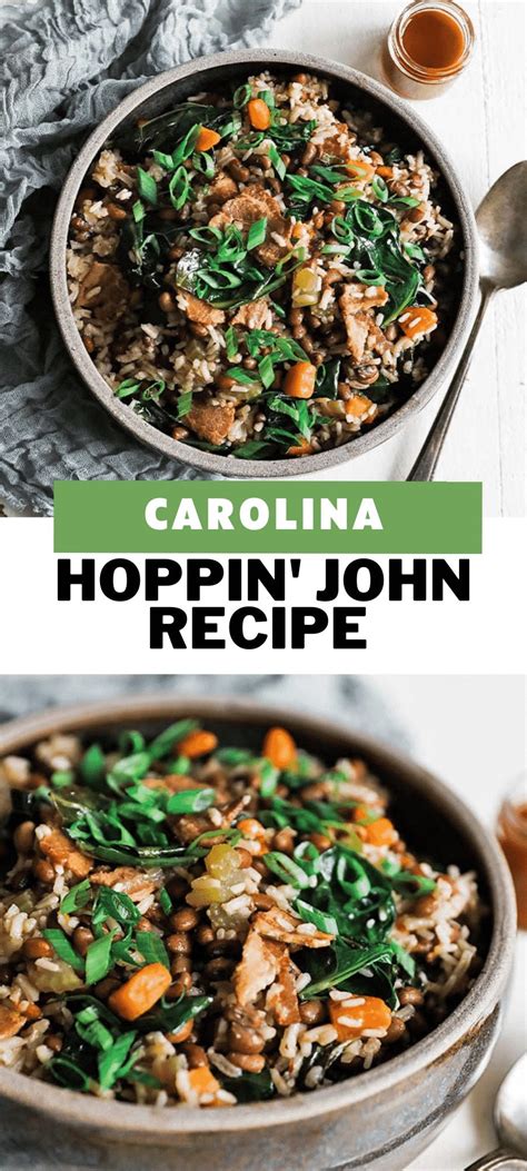 Carolina Hoppin John Recipe Chef Billy Parisi