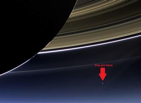 Cassini Offers A New Glimpse Of The Pale Blue Dot