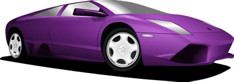 Purple Sports Car Clip Art At Vector Clip Art