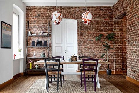 31 Impressive Dining Rooms With Brick Walls Ideas