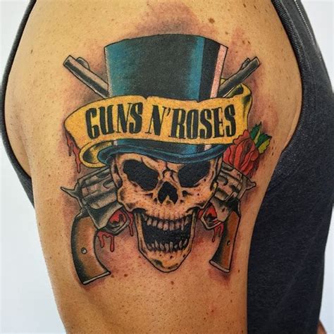 He is best known for being the lead vocalist and lyricist of th. 10 Guns N'Roses Tattoos For All Hard Rock Enthusiasts ...