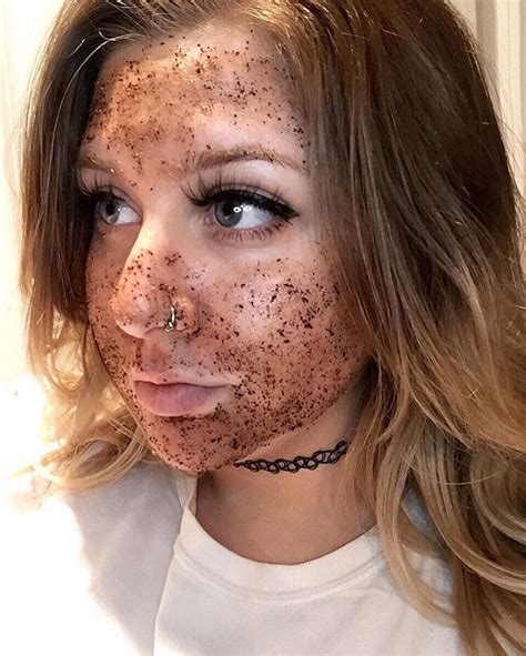 you glow girl 😍💫 facial scrub goals with beauty victoria carnevale ☕️💓 free shipping to canada