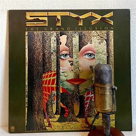 Styx The Grand Illusion Vinyl Record Album Vintage 1970s Classic Rock
