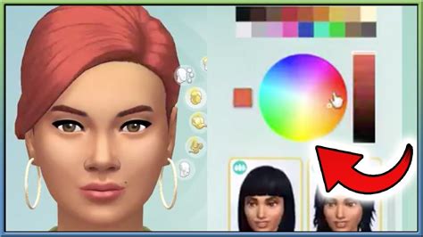 Sims 4 Custom Hair Colors Images And Photos Finder