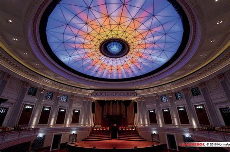 The first stretch ceiling was manufactured by normalu in 1969. Light Color