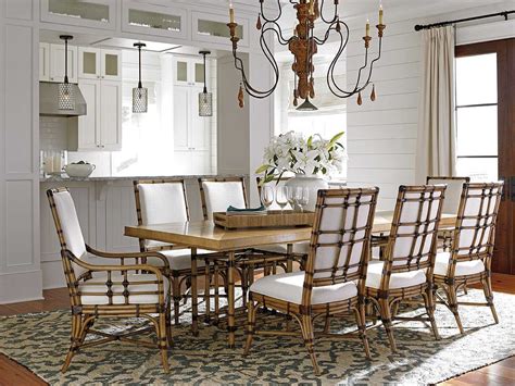 View their wide selection of living room furniture today! Tommy Bahama Twin Palms Dining Room Set | TOSUMMERDINSET2