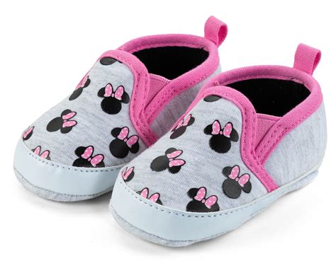 Disney Minnie Mouse Infant Soft Sole Slip On Shoes