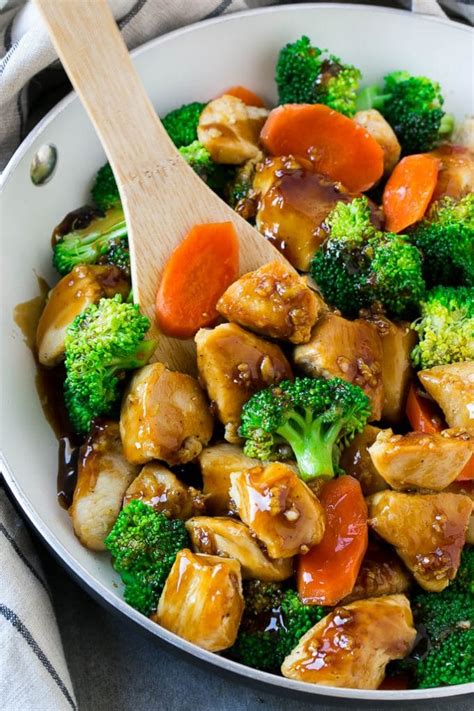 Stir fry dishes are often touted as being both easy and healthy, but if you've ever googled for stir fry recipes, you've probably found that, too frequently, they are return the broccoli and asparagus to the pan with the chicken. Honey Garlic Chicken Stir Fry - Dinner at the Zoo