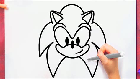 Comment Dessiner Sonic Facilement Youtube