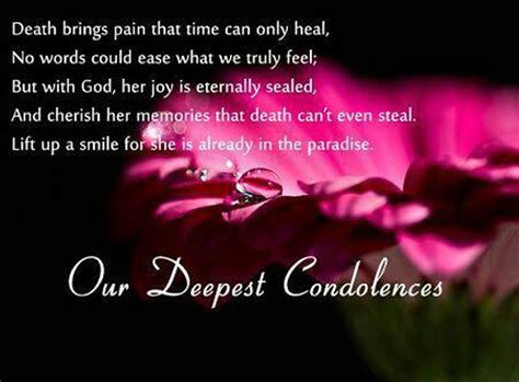 Quotes about Deepest Condolences (29 quotes)