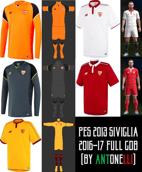 Get to know the schedule of the channel and the news related to the club. PES 2013 Sevilla FC 2016-17 Full GDB by Antonelli - PES Patch