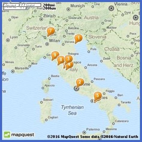 Top 94 Pictures Tourist Map Of Italy With Cities In English Superb