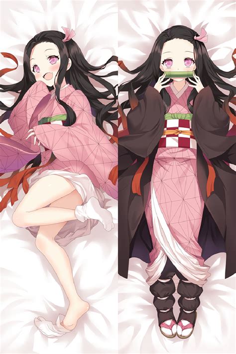 Kamado Nezuko Demon Slayer Pillow Cover Anime Body Pillows