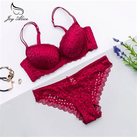 Buy Sexy Lace Bra Wireless Open Bras Set For Women Push Up B C Cup Embroidery