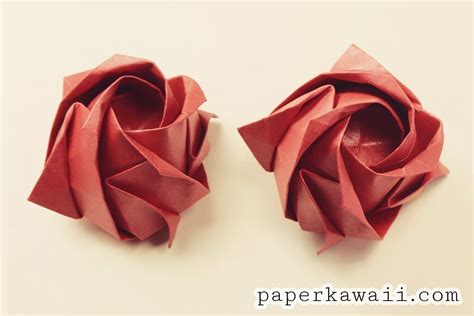 How do you make an origami bookmark? Origami Kawasaki Rose · How To Make An Origami Flower ...