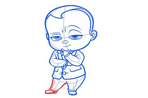 How To Draw Boss Baby Step By Step Easy And Simple