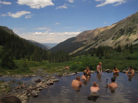 Which Hot Springs Are Near What Colorado Towns