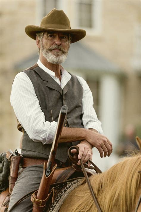 Eli Mccullough Pierce Brosnan In The Son Set In 1849 And 1915 Tv
