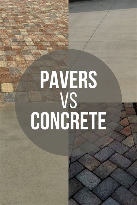 Pavers Vs Concrete In 2024 Concrete Patio Designs Concrete Backyard