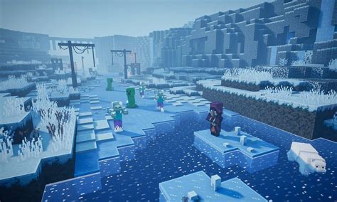 Terrific talismans to help you triumph! Minecraft Dungeons Creeping Winter DLC brings new zone ...