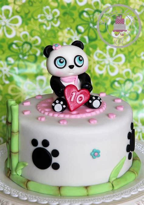Sweet Panda Cake Decorated Cake By Tynka Cakesdecor