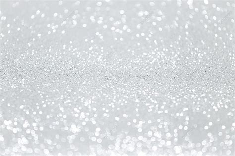 Glittery Shiny Lights Silver Abstract Christmas Background And Picture