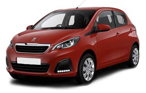 Peugeot 108 In Andros Colours Rent A Car