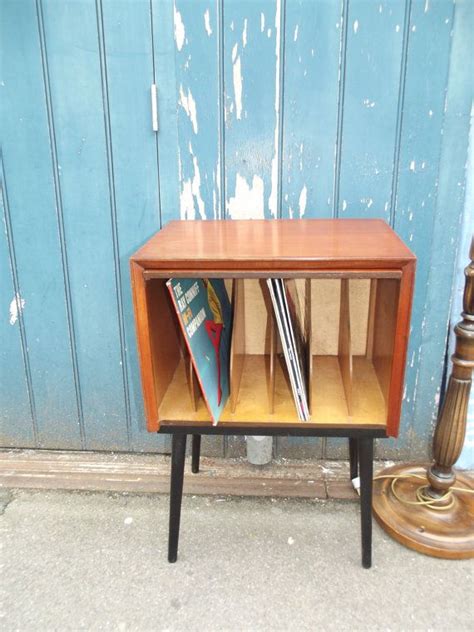 The inside is divided up with 4 this piece is from the 1960's used for holding records. SOLD!!! Vintage/ Retro Album- Record Cabinet 1960s ...
