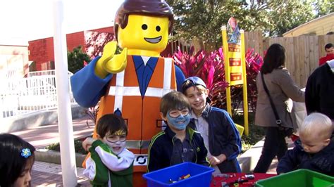 Meet The Lego Movie Characters At Legoland Florida Emmet And