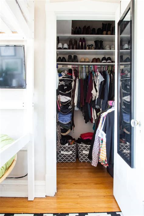 16 Small Closet Storage Ideas Apartment Therapy