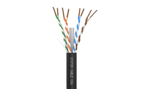 Premium Cat Ethernet Cable Copper Tangle Free Riser Rated
