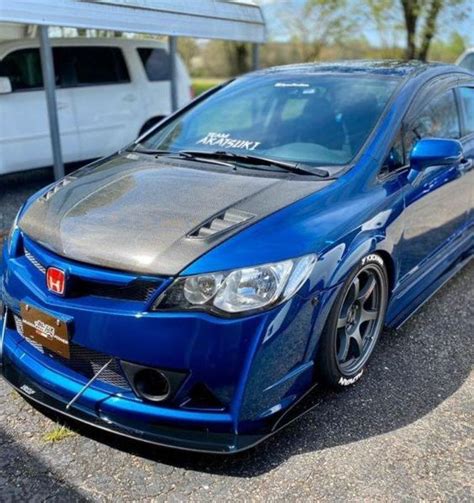 You'll also find stiffer suspension. 2006-2011 Honda Civic "Mugen RR bumper" Front Splitter ...