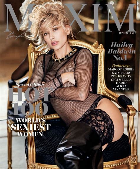 Hailey Baldwin For Maxim Magazine Your Daily Girl