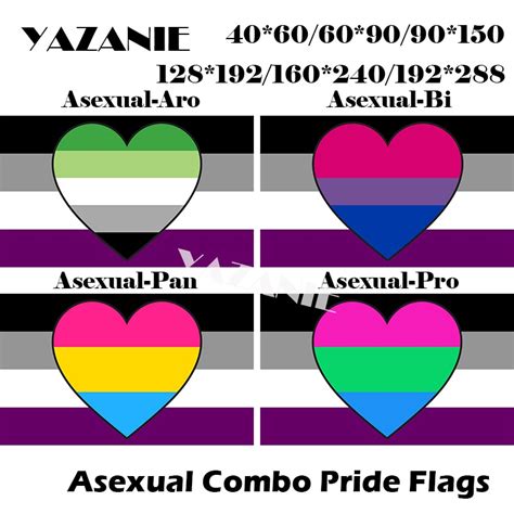 Yazanie 128192cm160240cm192288cm Lgbt Asexual Aromantic Bisexual