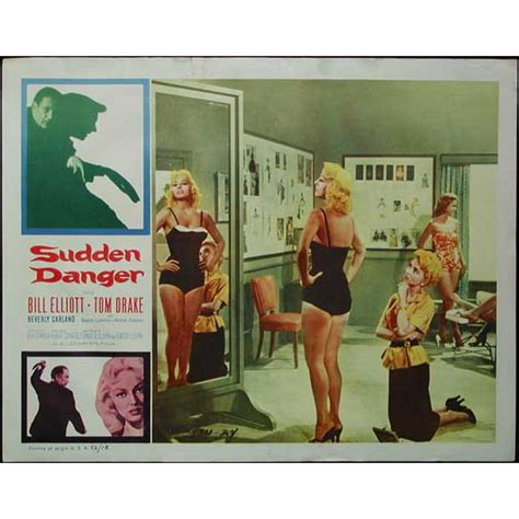 sudden danger movie poster style a 11 x 14 1955