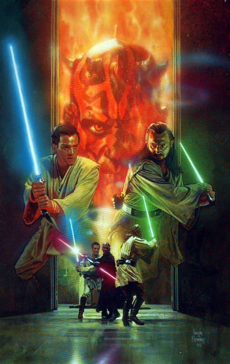 Star Wars Episode I The Phantom Menace Star Wars Illustration Star